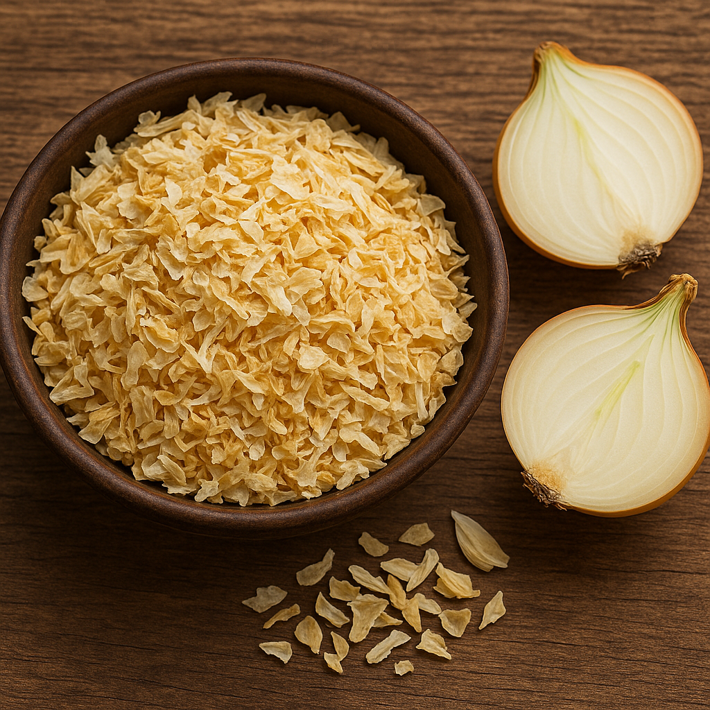 Dehydrated onion